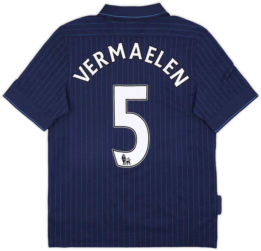 2009-10 Arsenal Away Shirt Vermaelen #5 - 9/10 - (M)