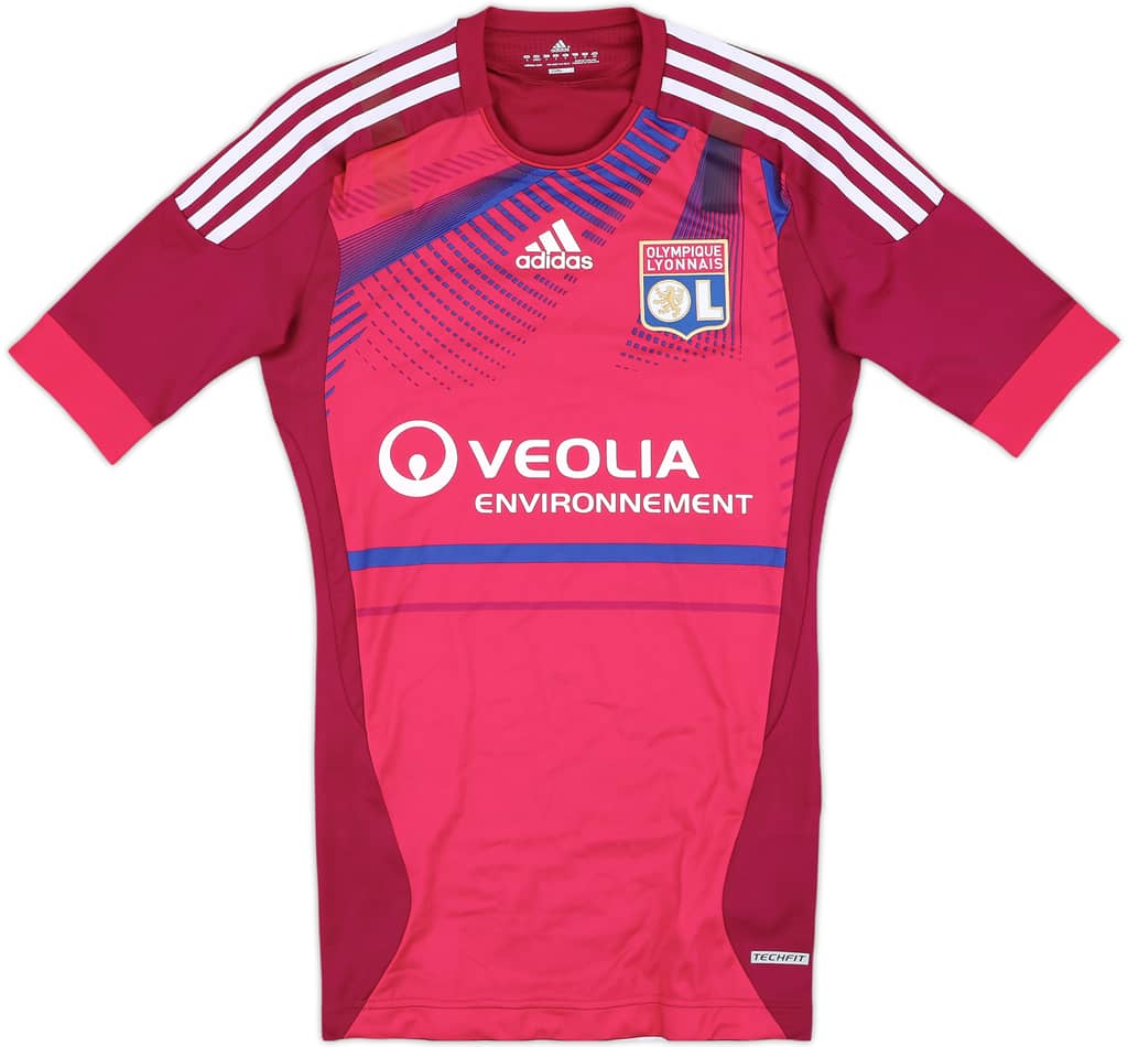 2011-12 Lyon Player Issue TechFit Third Shirt - 8/10 - (S)