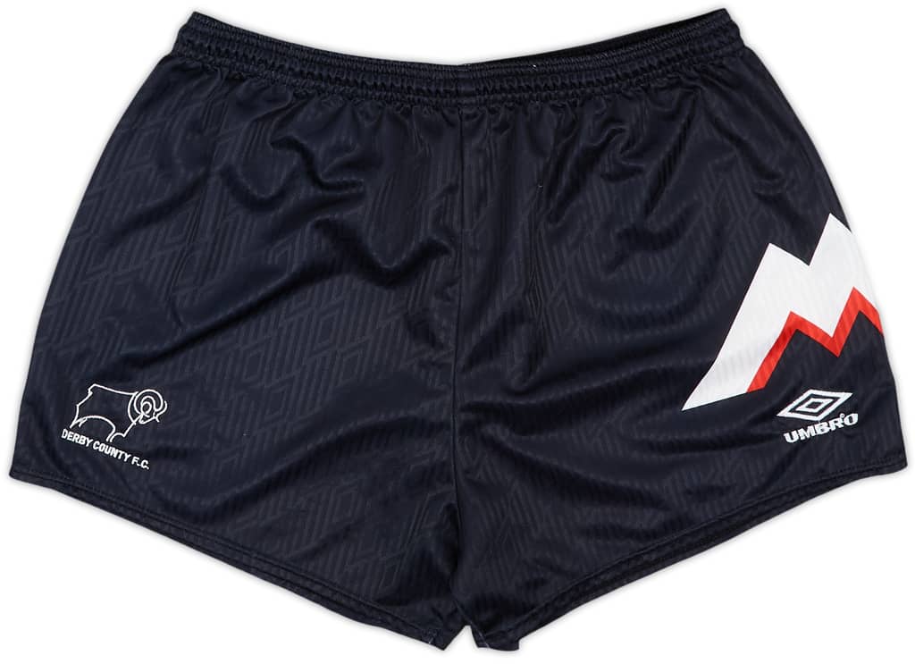 1991-93 Derby County Home Shorts - 8/10 - (M)