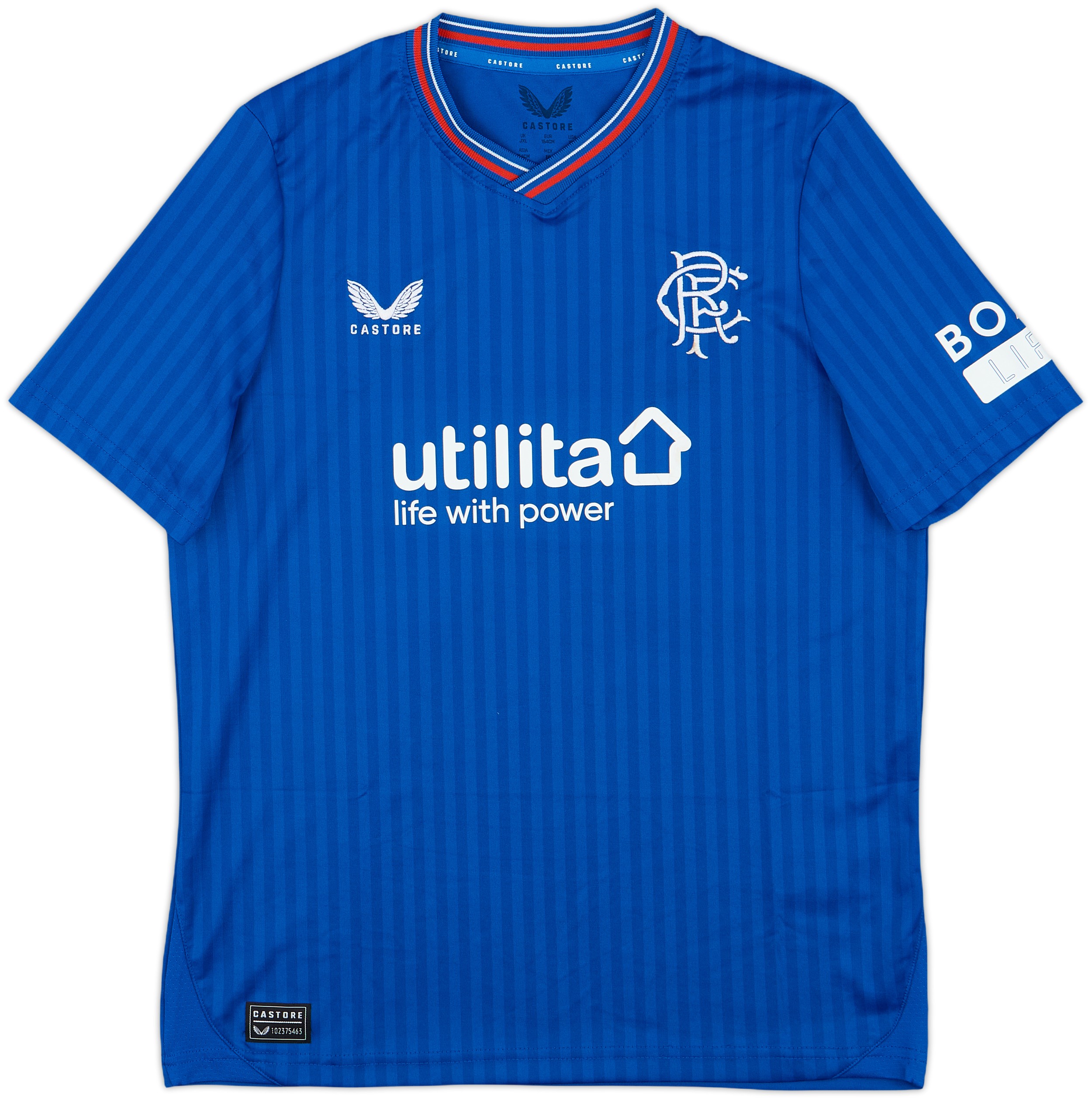 2023-24 Rangers Home Shirt - 8/10 - (XL.Boys)