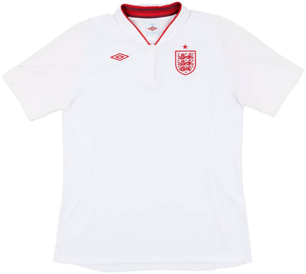2012-13 England Home Shirt - 9/10 - (Women's L)