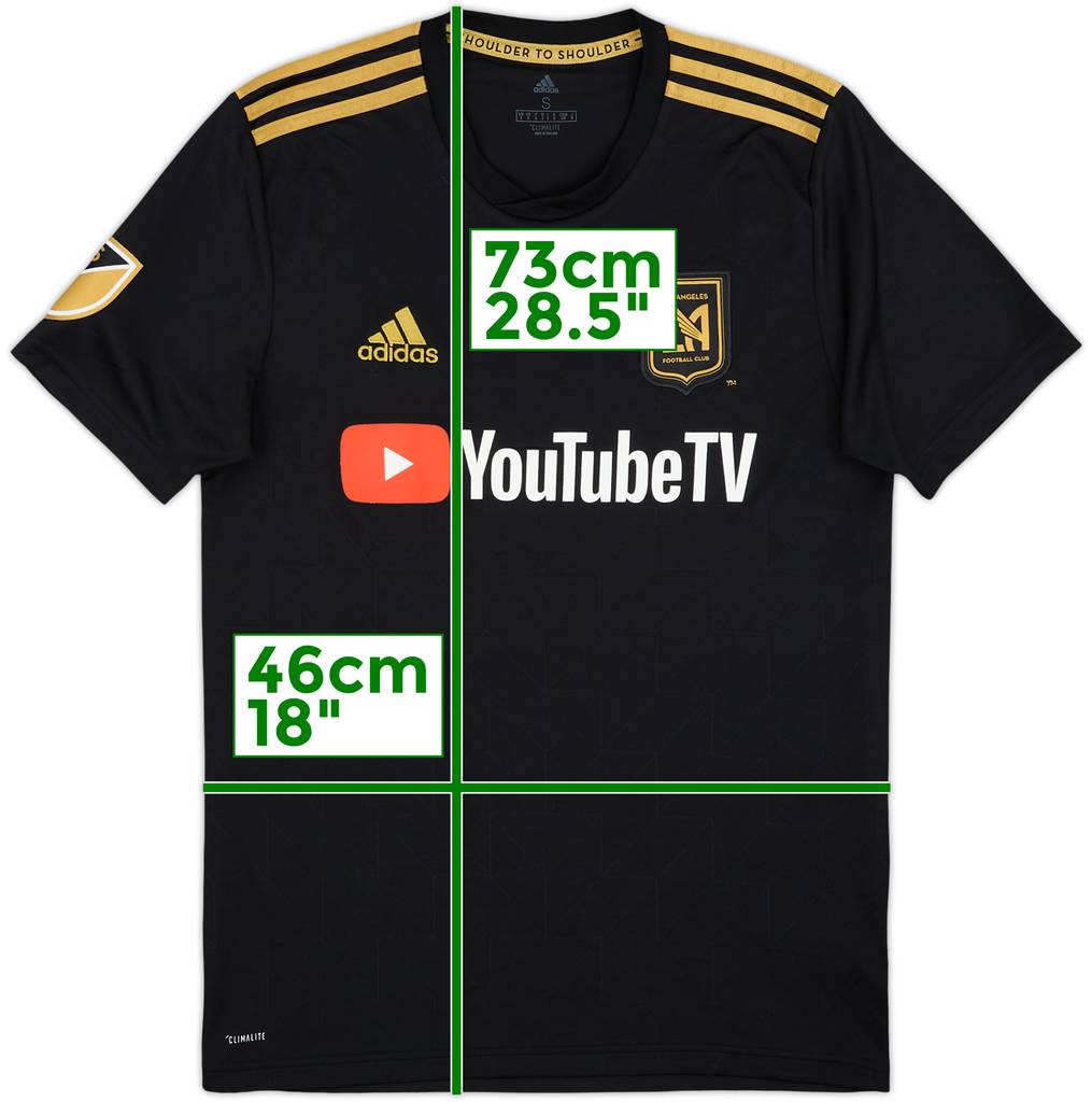 2018 LA FC Home Shirt - 8/10 - (S)