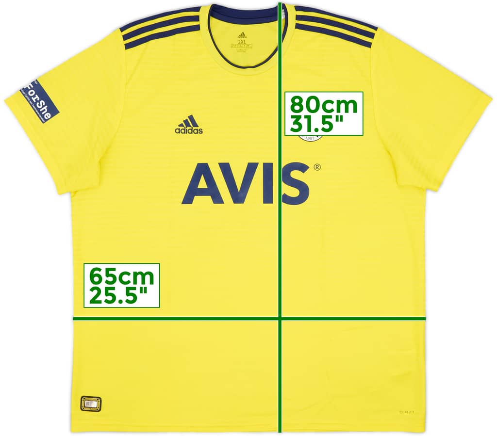 2019-20 Fenerbahce Away Shirt - 8/10 - (XXL)