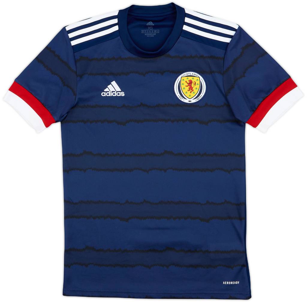 2020-22 Scotland Home Shirt - 9/10 - (XS)