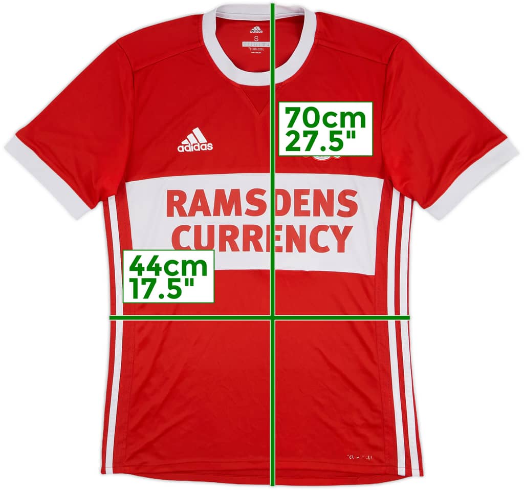 2017-18 Middlesbrough Home Shirt - 4/10 - (S)
