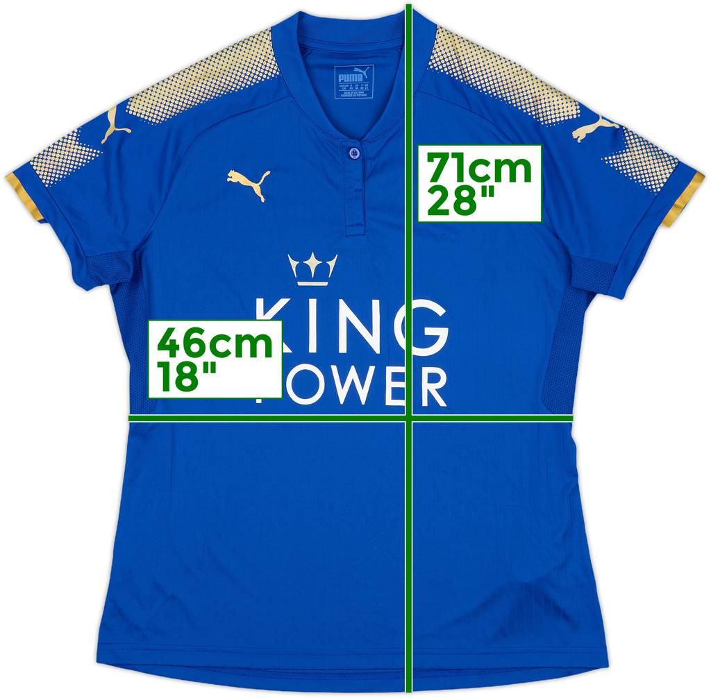 2017-18 Leicester Home Shirt - 9/10 - (Women's L)