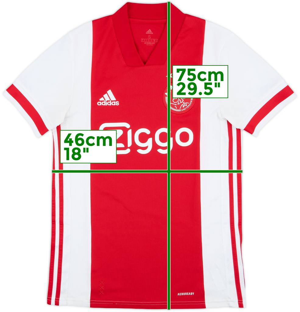 2020-21 Ajax Home Shirt - 7/10 - (S)
