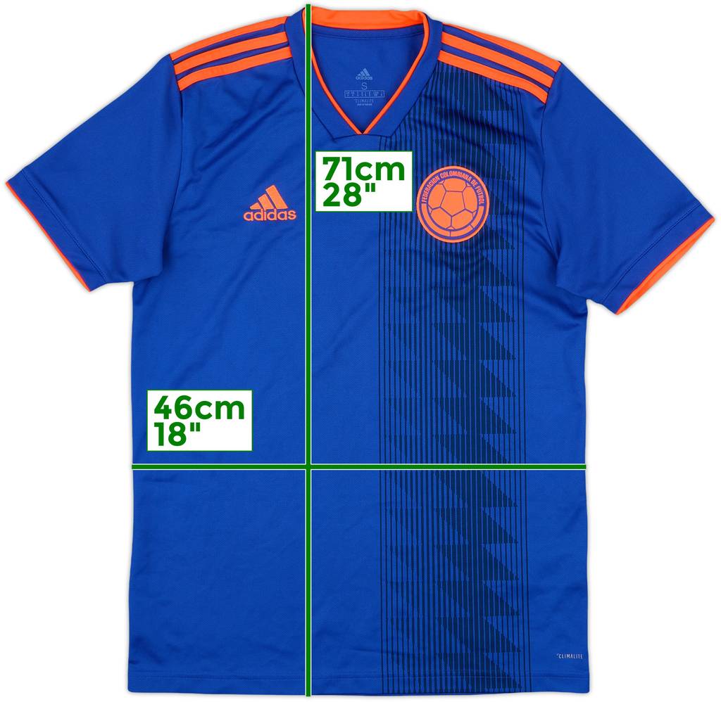 2018-19 Colombia Away Shirt - 8/10 - (S)