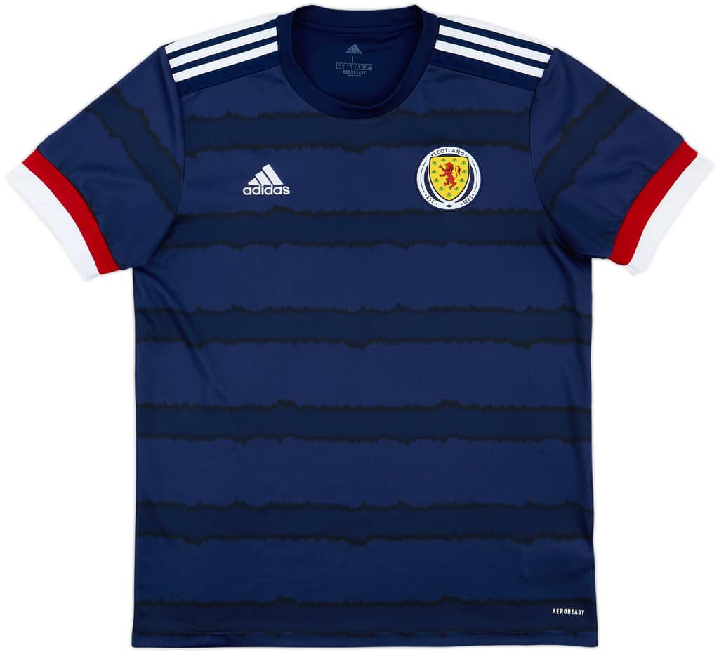 2020-22 Scotland Home Shirt - 9/10 - (L)