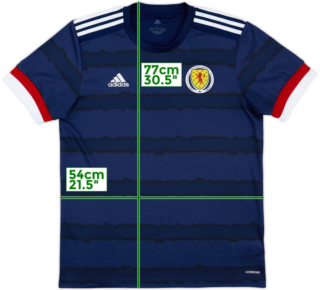 2020-22 Scotland Home Shirt - 9/10 - (L)
