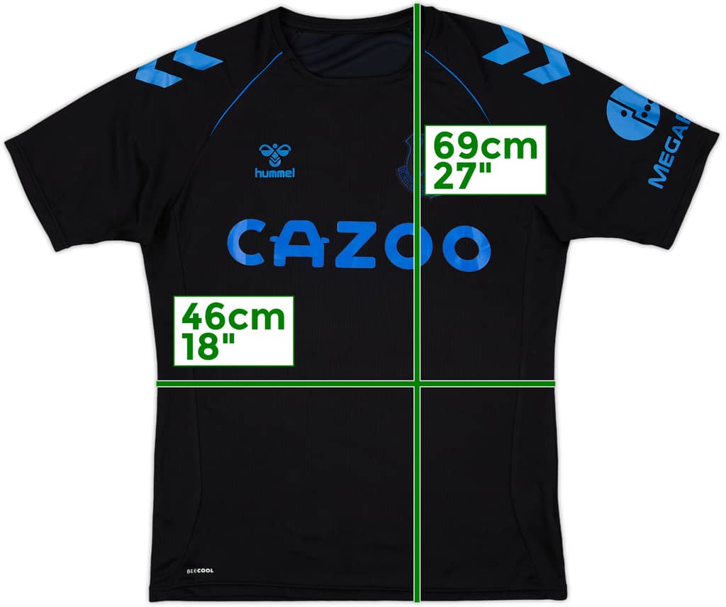 2022-23 Everton Hummel Training Shirt - 9/10 - (S)