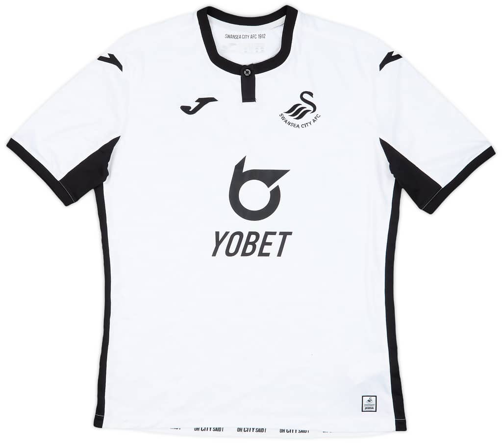2019-20 Swansea Home Shirt - 9/10 - (M)