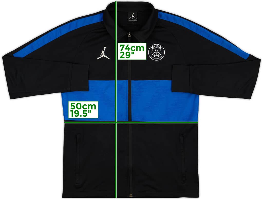 2020-21 Paris Saint-Germain Nike/Jordan Track Jacket - 8/10 - (M)
