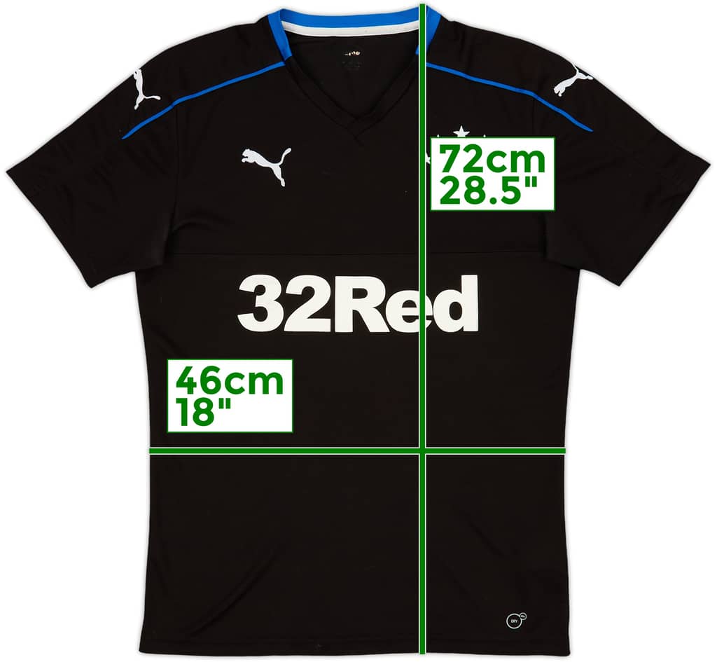 2017-18 Rangers Third Shirt - 7/10 - (XL.Boys)
