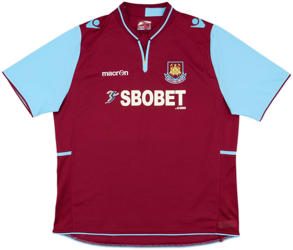 2012-13 West Ham Home Shirt - 8/10 - (XL.Boys)