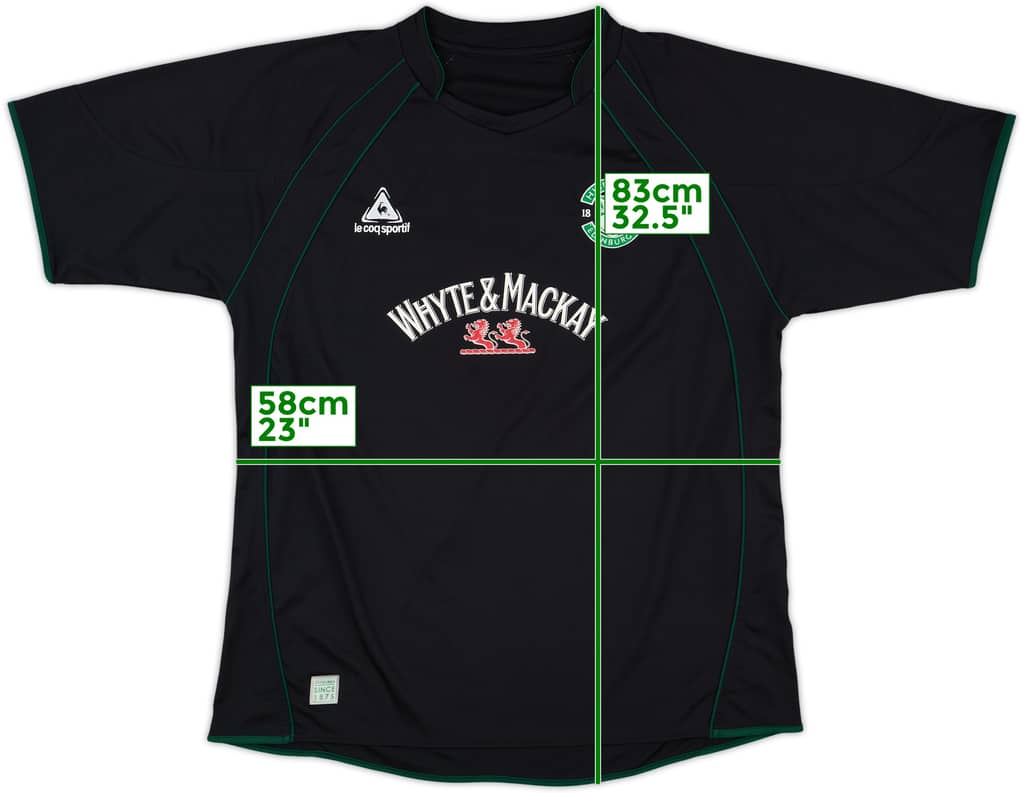 2007-08 Hibernian Away Shirt - 9/10 - (XL)