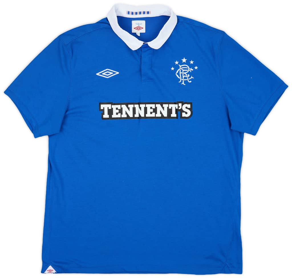 2010-11 Rangers Home Shirt - 9/10 - (XL)