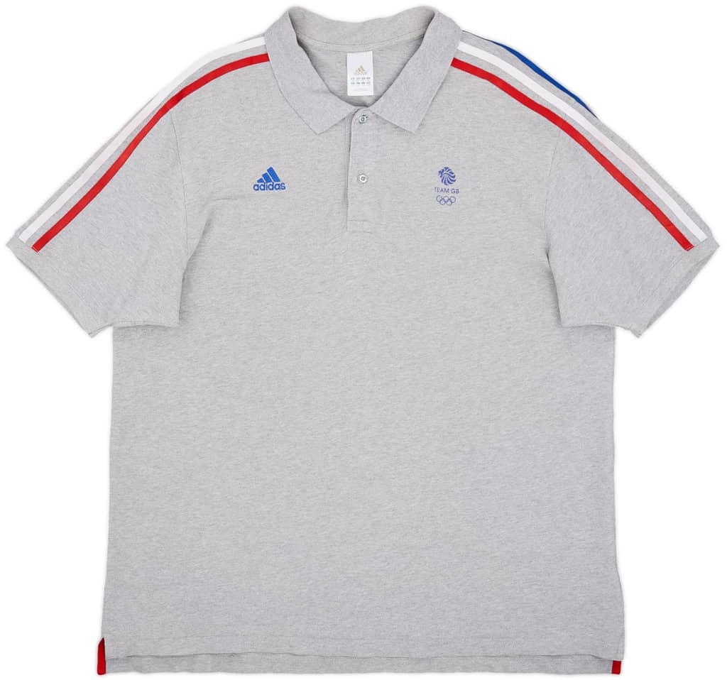 2012 Team GB Olympic adidas Polo Shirt - 8/10 - (XXL)