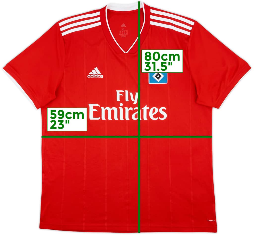 2018-19 Hamburg Away Shirt - 9/10 - (XL)