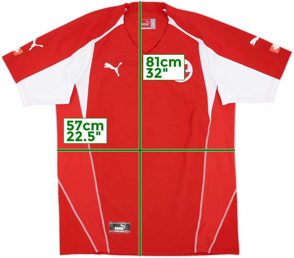 2004-06 Switzerland Home Shirt - 8/10 - (XL)