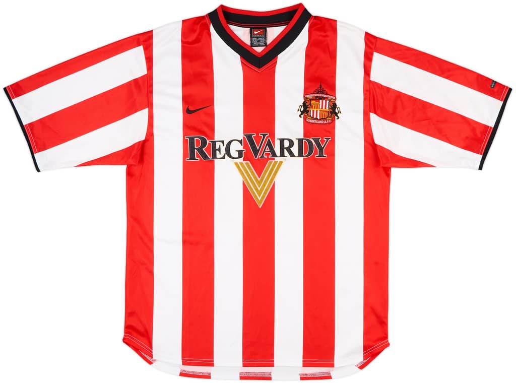 2000-02 Sunderland Home Shirt Reyna #4 - 8/10 - (M)