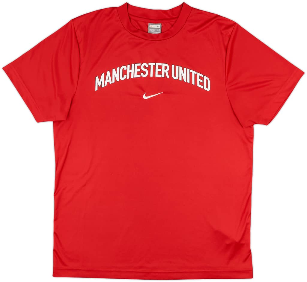 2009-10 Manchester United Nike Training Shirt - 9/10 - (M)