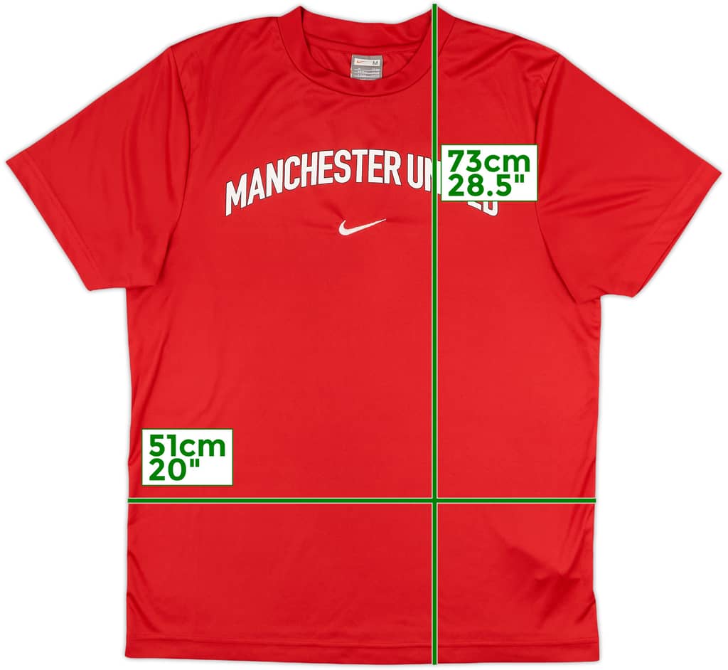 2009-10 Manchester United Nike Training Shirt - 9/10 - (M)