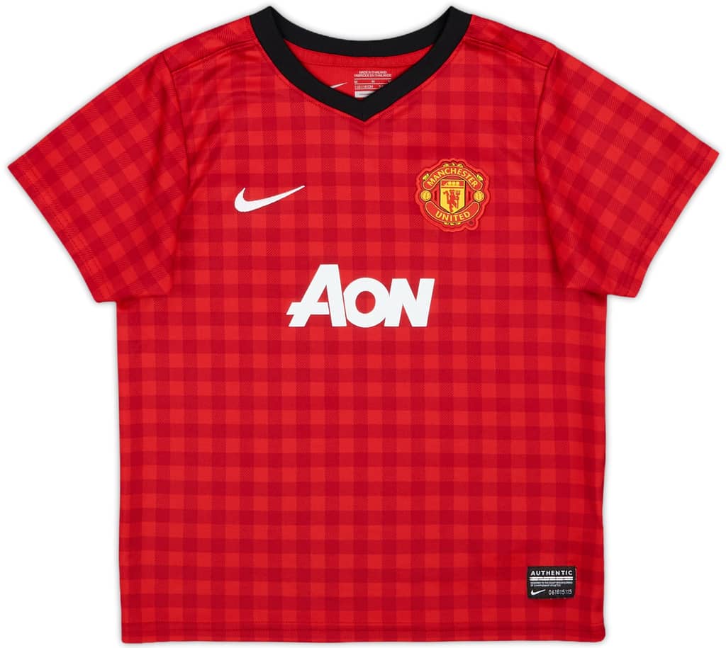 2012-13 Manchester United Home Shirt - 10/10 - (5-6 Years)