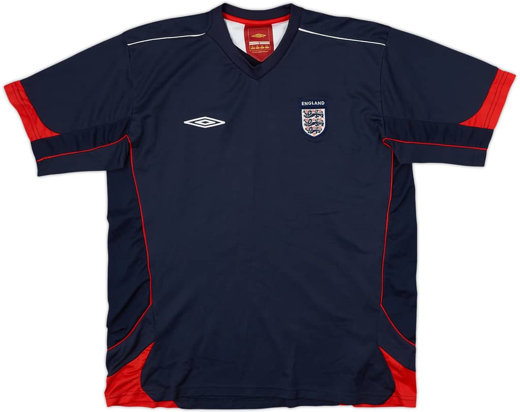 2006-07 England Umbro Training Shirt - 9/10 - (XL)
