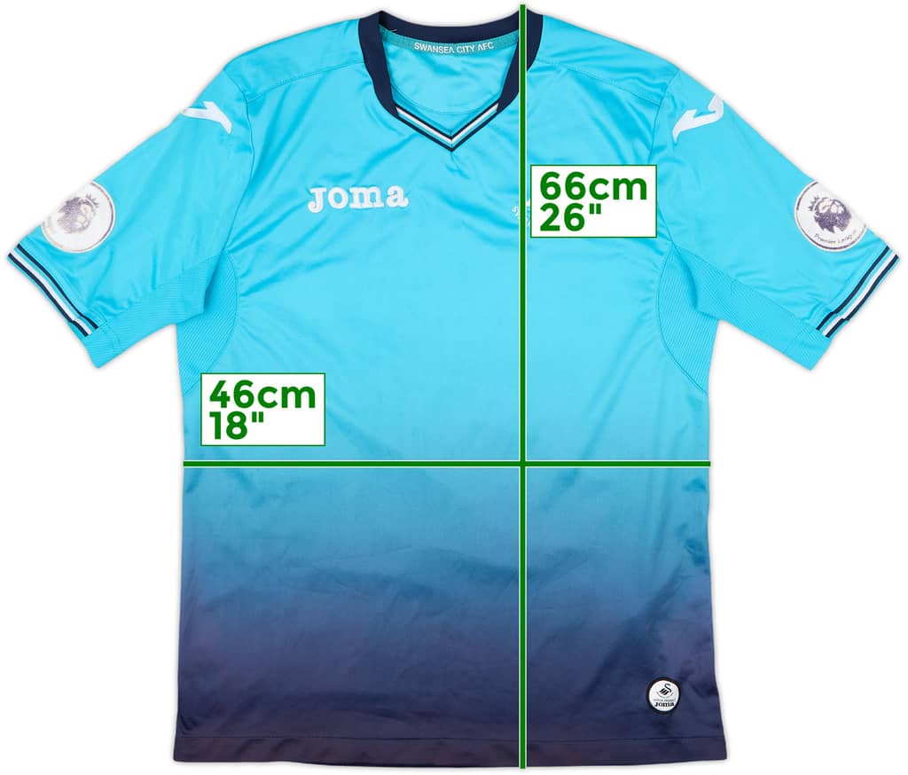 2016-17 Swansea Away Shirt - 6/10 - (S)