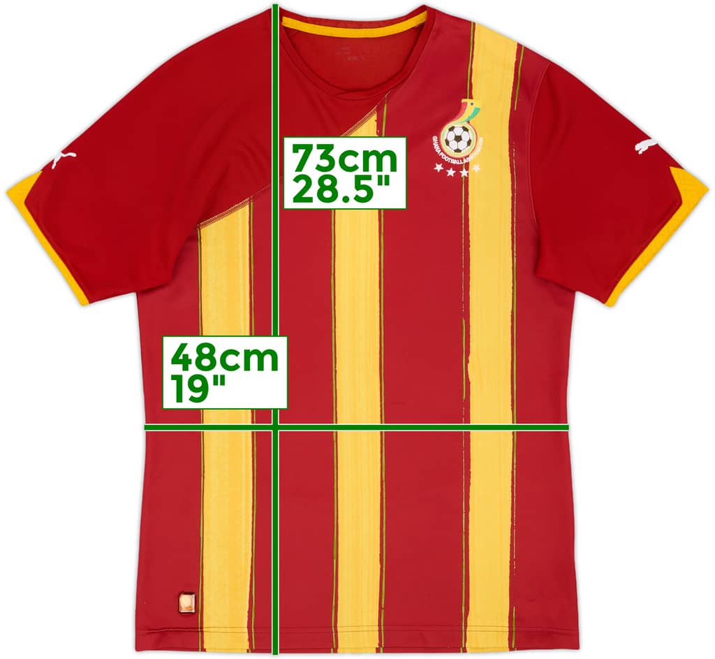 2010-11 Ghana Away Shirt - 8/10 - (M)