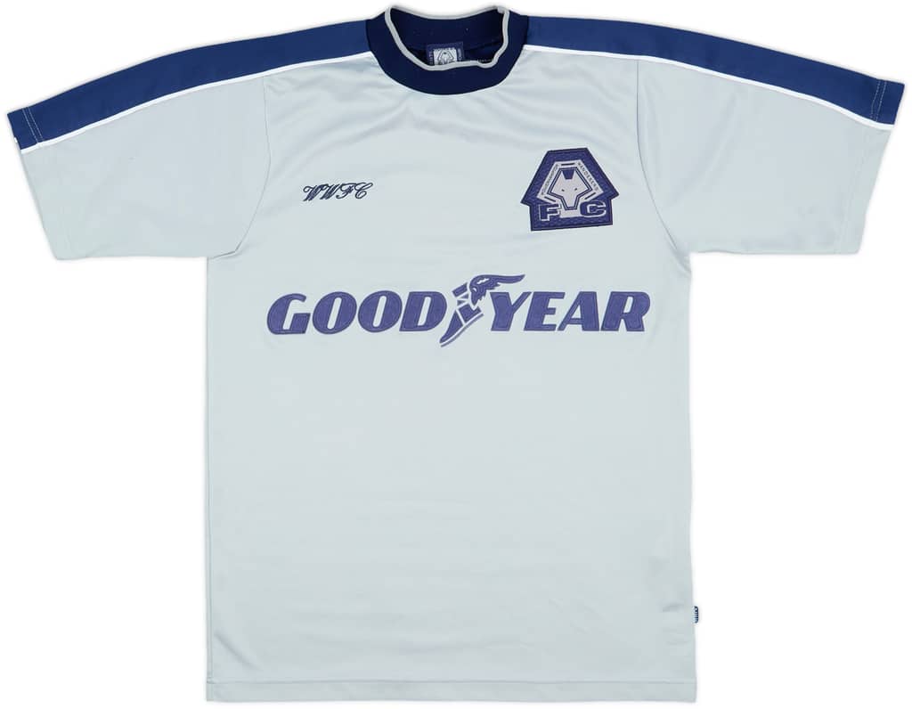 2001-02 Wolves Away Shirt - 9/10 - (Y)