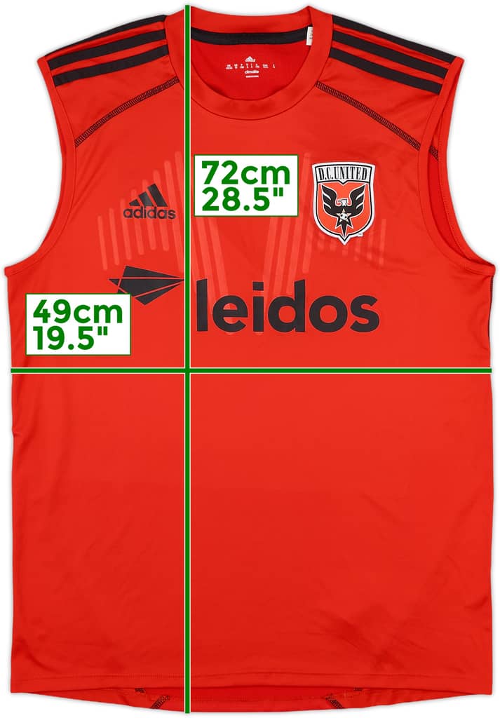 2012 DC United adidas Formotion Training Vest - 10/10 - (M/L)