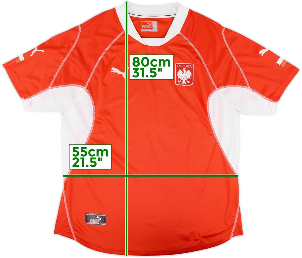 2002-04 Poland Away Shirt - 8/10 - (XXL)