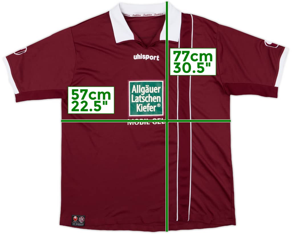2011-12 Kaiserslautern Home Shirt - 6/10 - (3XL)