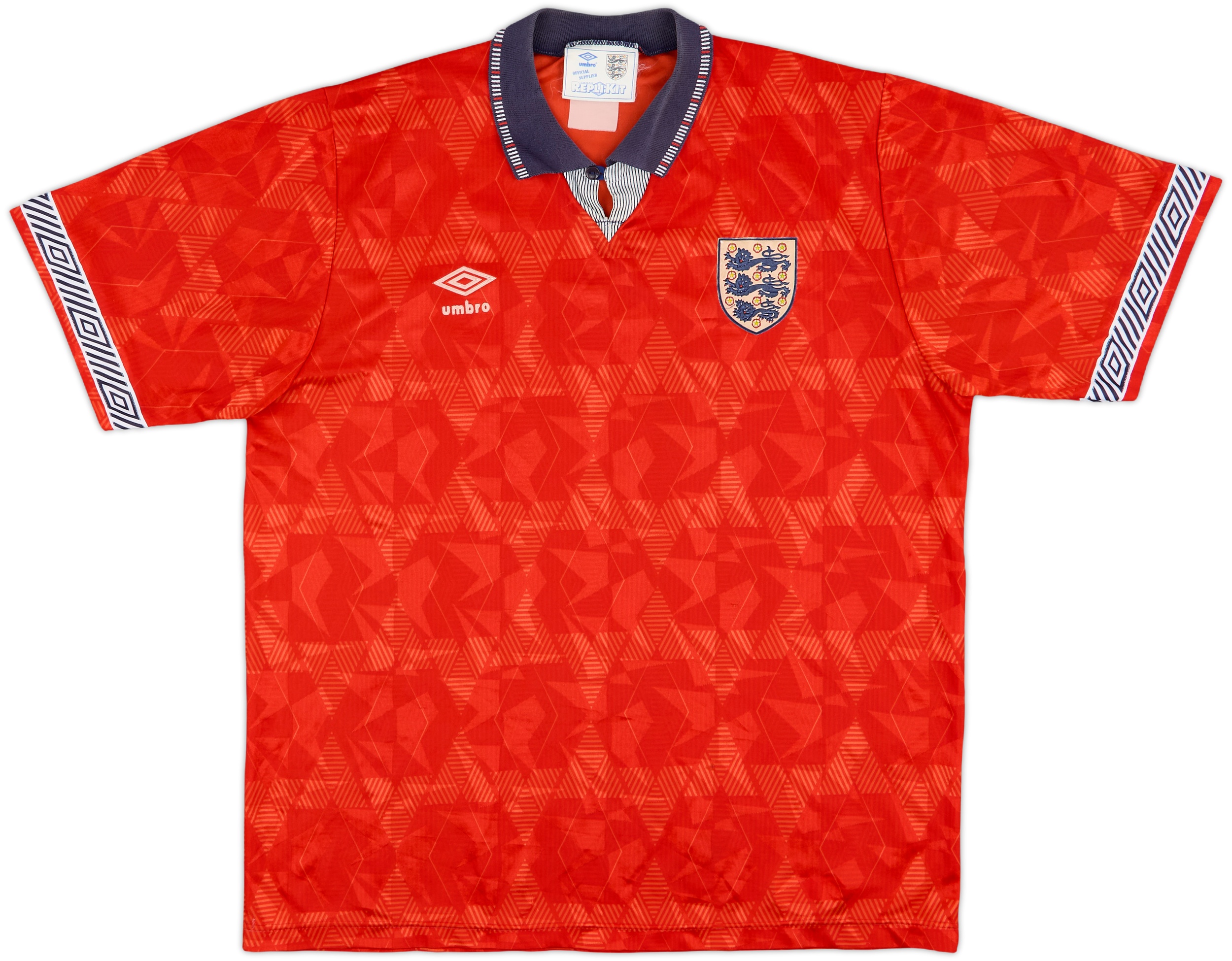 1990-93 England Away Shirt - 8/10 - (L)