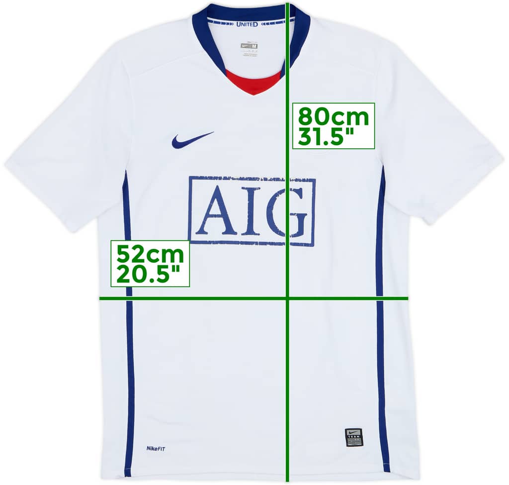 2008-10 Manchester United Away Shirt - 5/10 - (M)