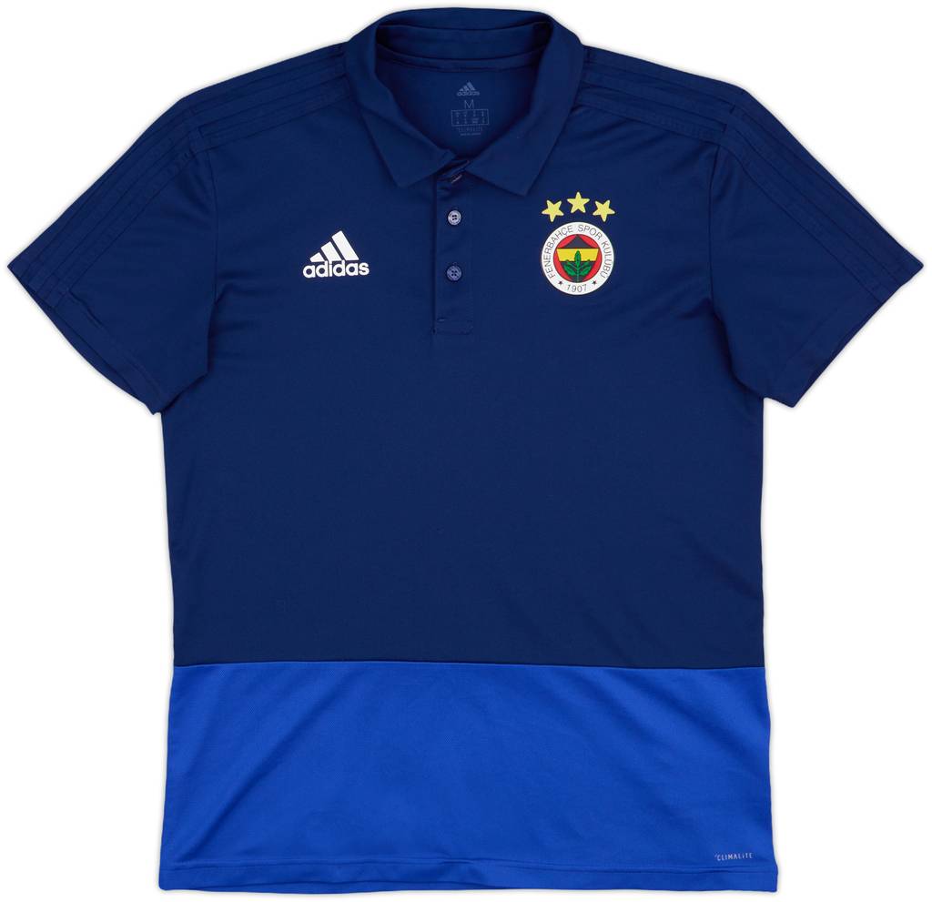 2017-18 Fenerbahce adidas Polo Shirt - 8/10 - (M)