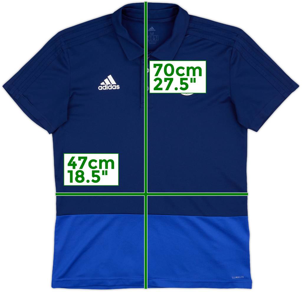 2017-18 Fenerbahce adidas Polo Shirt - 8/10 - (M)