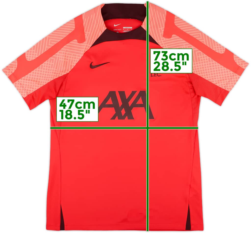 2022-23 Liverpool Nike Training Shirt - 9/10 - (M)
