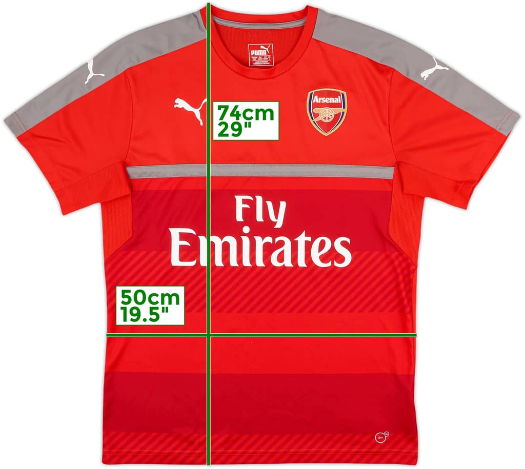 2016-17 Arsenal Puma Training Shirt - 9/10 - (L)