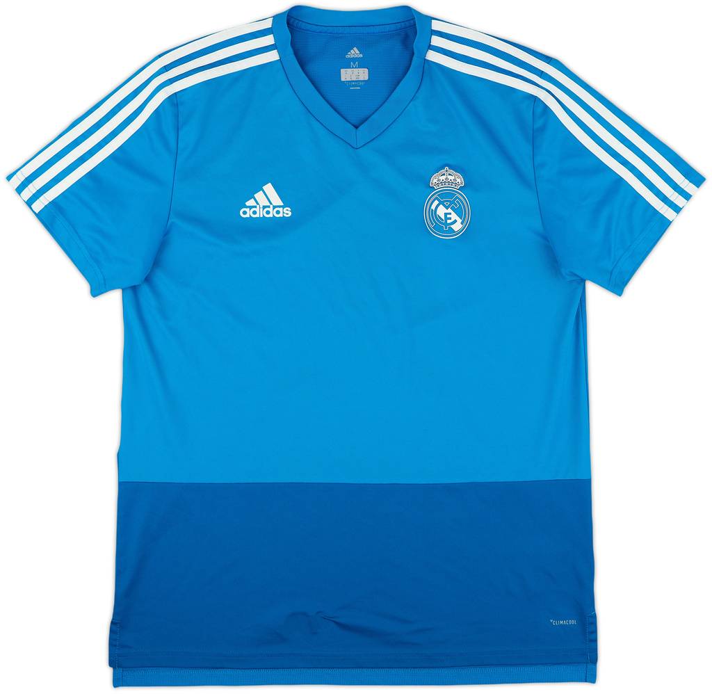 2018-19 Real Madrid adidas Training Shirt - 9/10 - (M)
