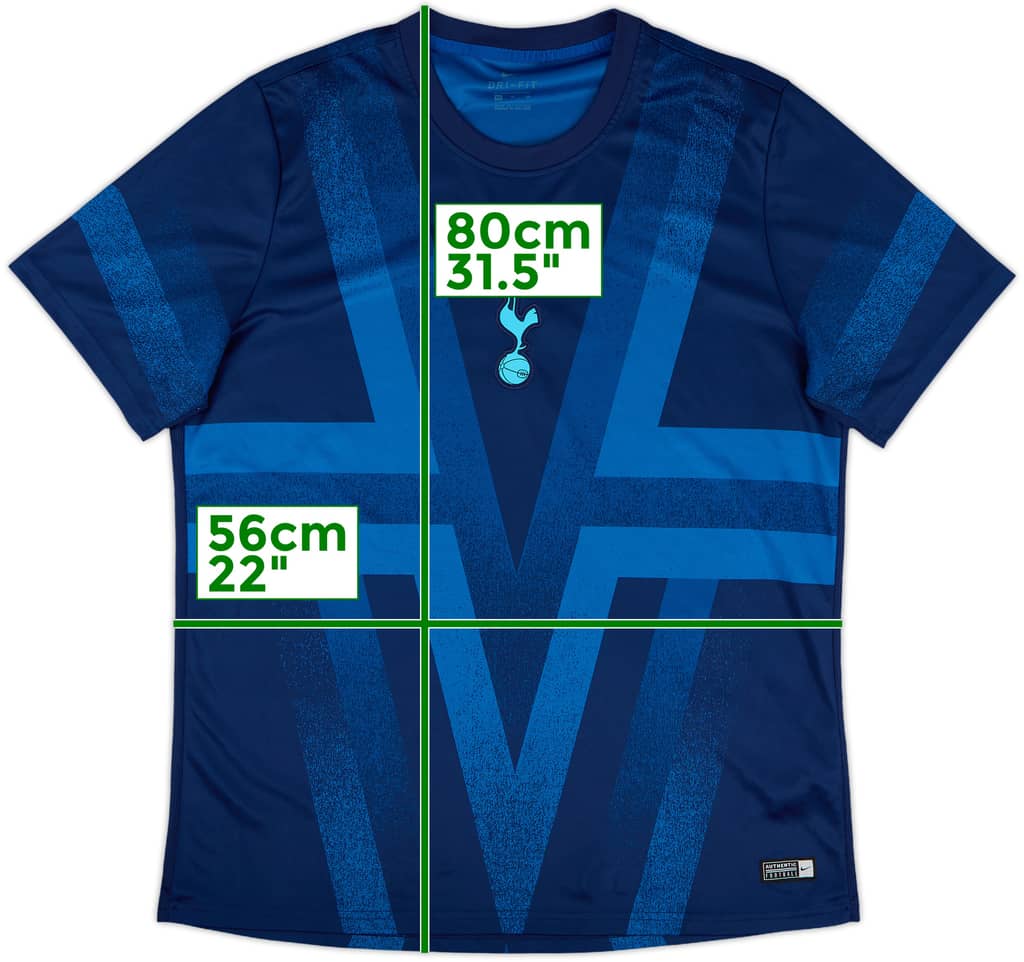 2019-20 Tottenham Nike Training Shirt - 10/10 - (XL)