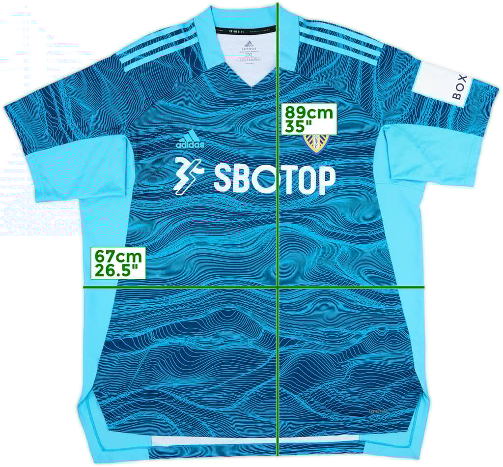 2021-22 Leeds GK S/S Shirt - 10/10 - (XXL)