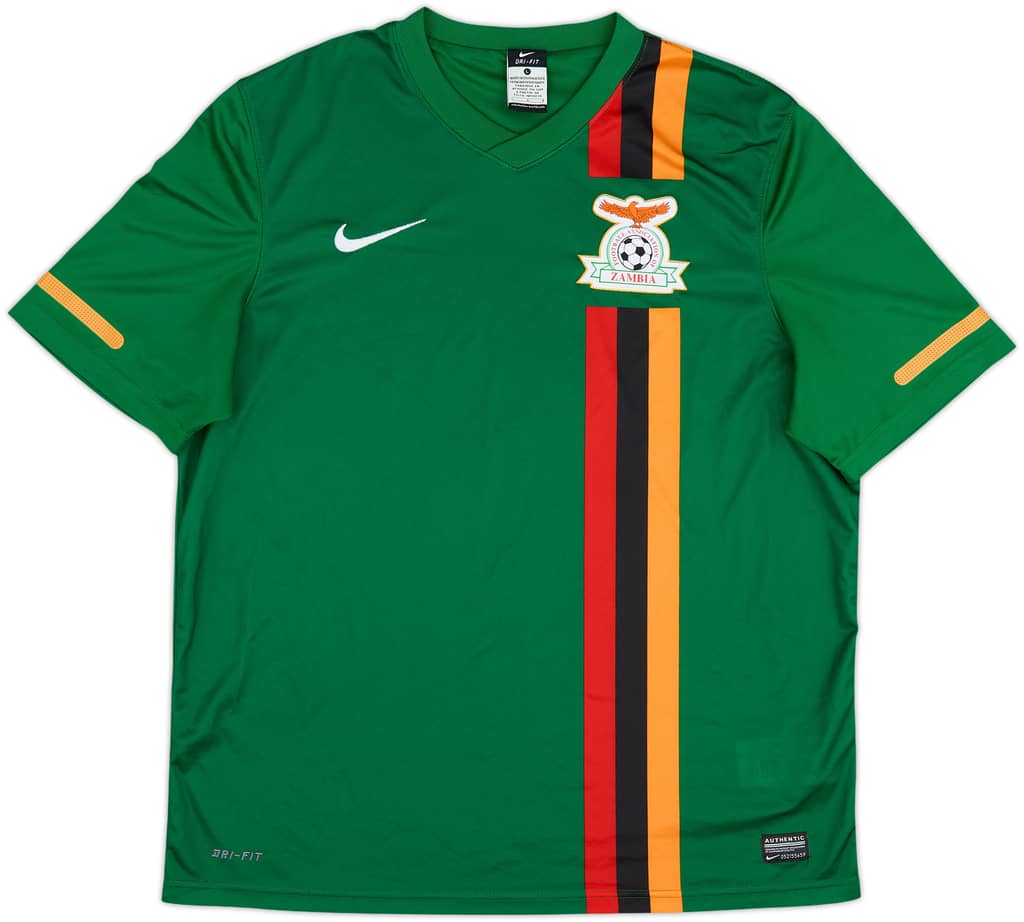 2012-14 Zambia Home Shirt - 9/10 - (L)