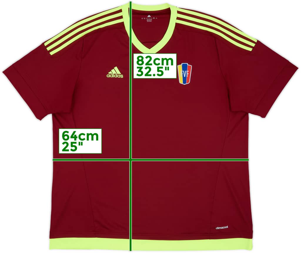 2015-16 Venezuela Home Shirt - 8/10 - (XXL)