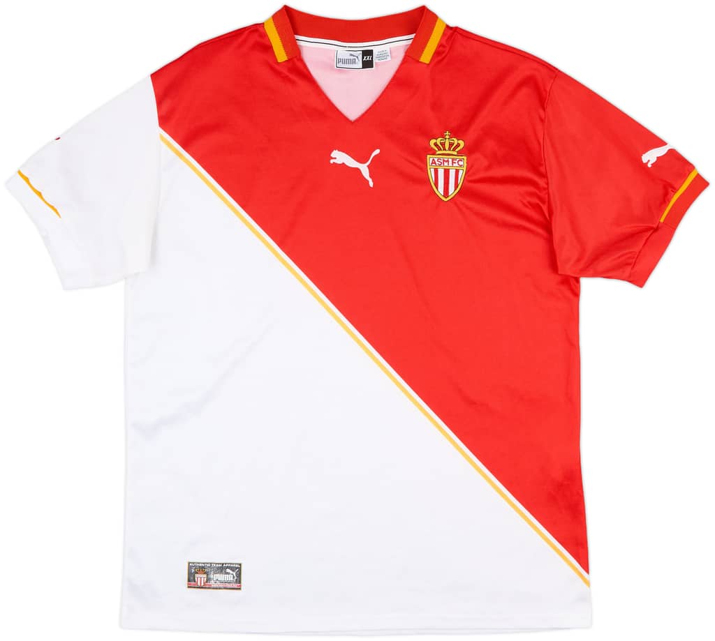 2001-02 Monaco Home Shirt - 8/10 - (XXL)
