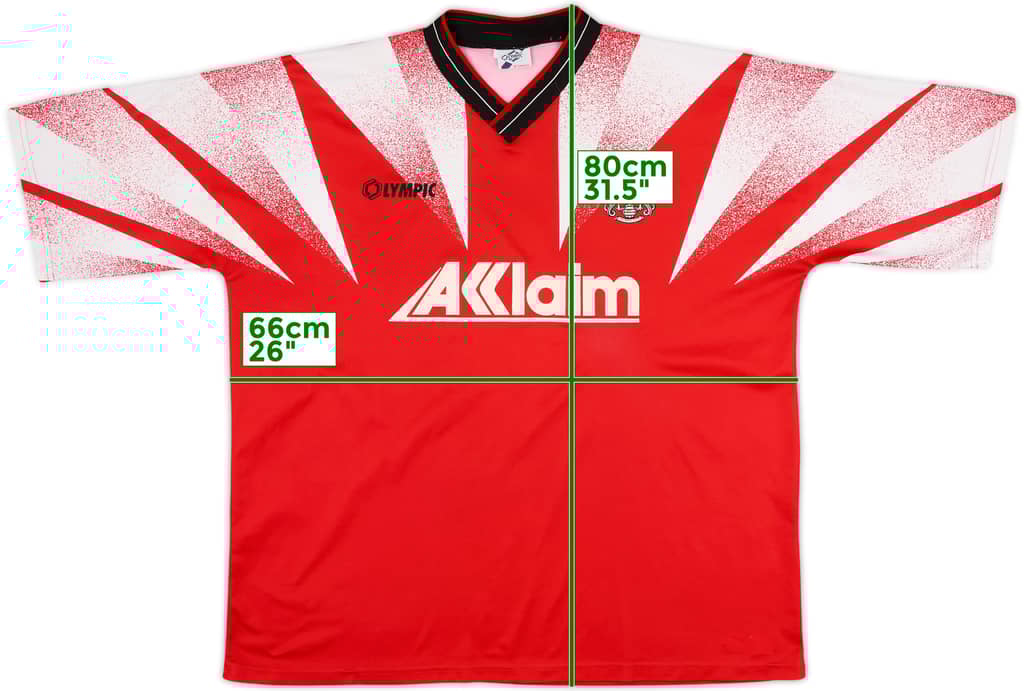 1996-97 Leyton Orient Home Shirt - 9/10 - (XXL)