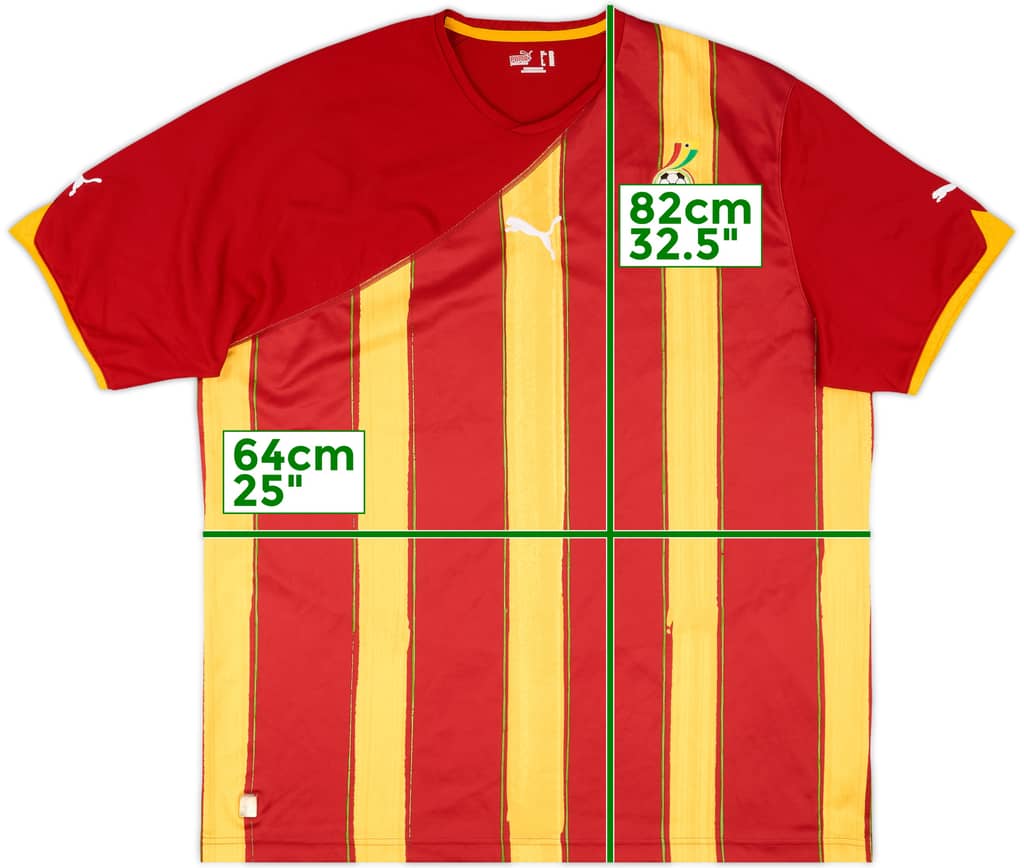 2010-11 Ghana Away Shirt - 10/10 - (3XL)
