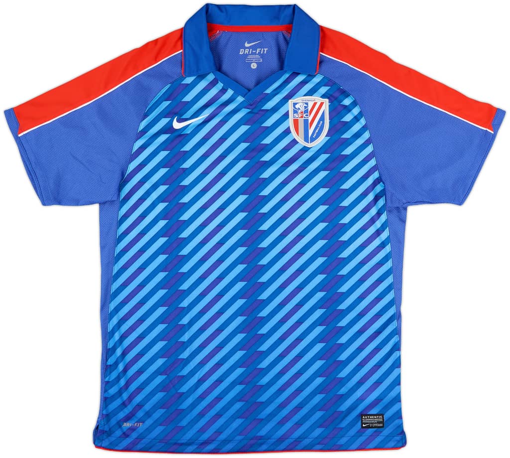 2012 Shanghai Shenhua Home Shirt - 9/10 - (L)